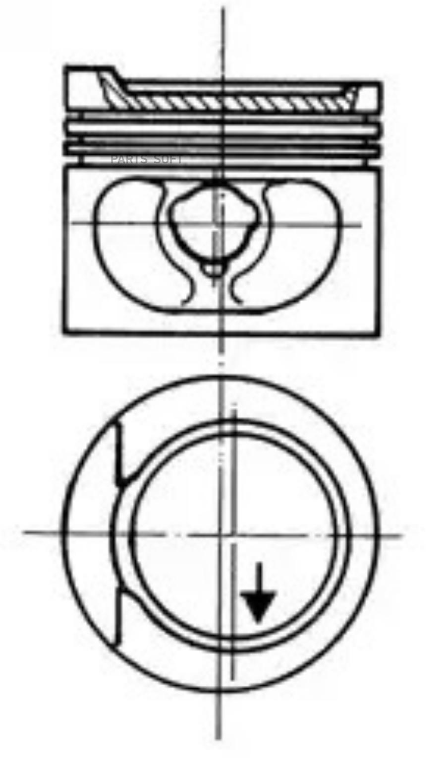 

Поршень +0.25 Цена За 1 Шт KOLBENSCHMIDT 93872610