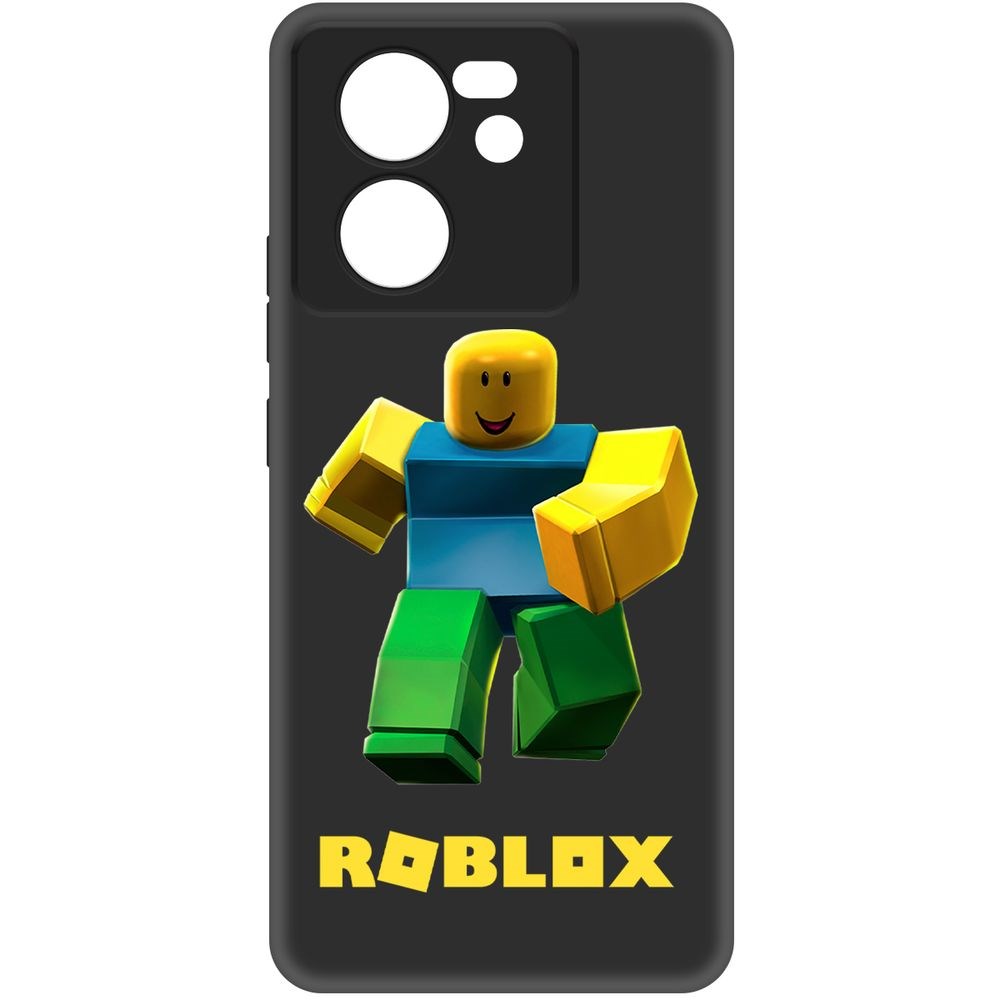 

Чехол-накладка Krutoff Soft Case Roblox-Классический Нуб для Xiaomi 13T черный