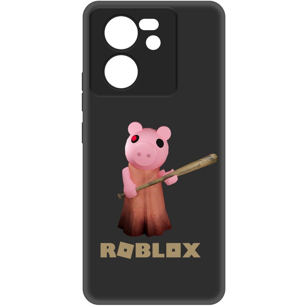 

Чехол-накладка Krutoff Soft Case Roblox-Пигги для Xiaomi 13T черный