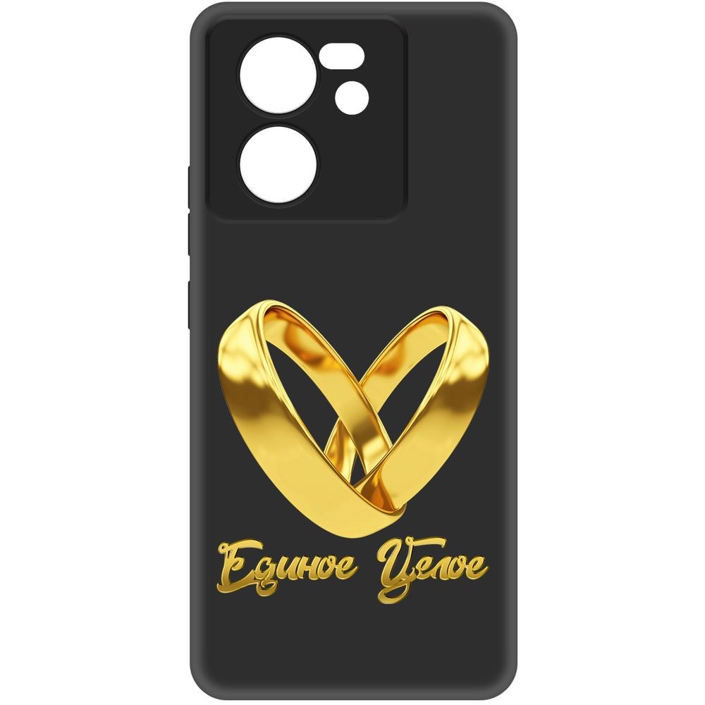 

Чехол-накладка Krutoff Soft Case Единое целое для Xiaomi 13T черный