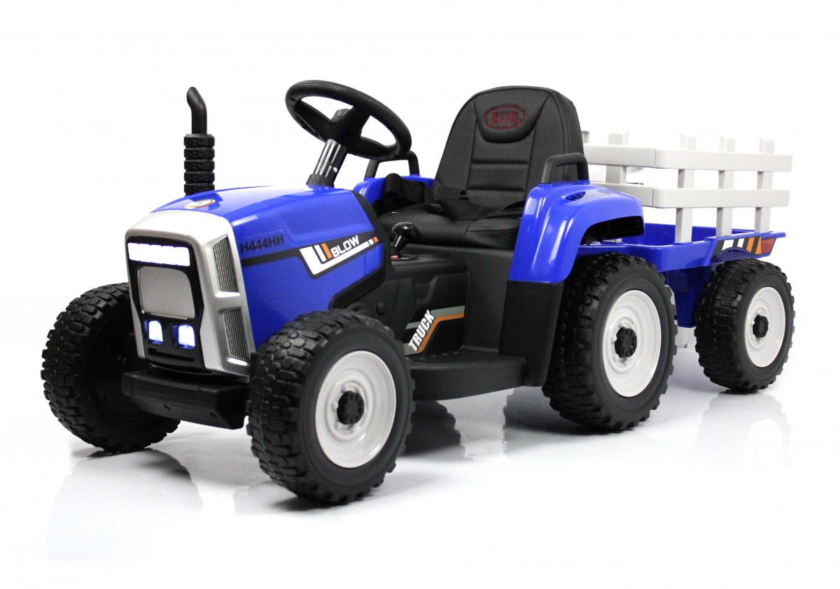 Детский электромобиль RIVERTOYS H444HH синий электромобиль lexus синий глянец rivertoys