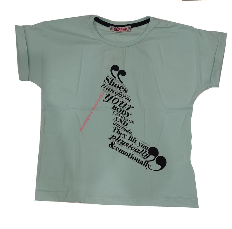 

Футболка детская Alvin kids 4065, бирюзовый, 134, 4065