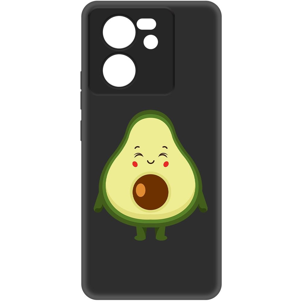 

Чехол-накладка Krutoff Soft Case Авокадо Милый для Xiaomi 13T Pro черный