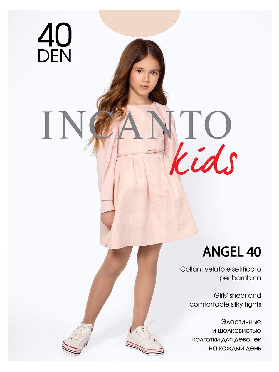 

Колготки детские Incanto Angel полиамид белые 40 den р 116-146, Белый