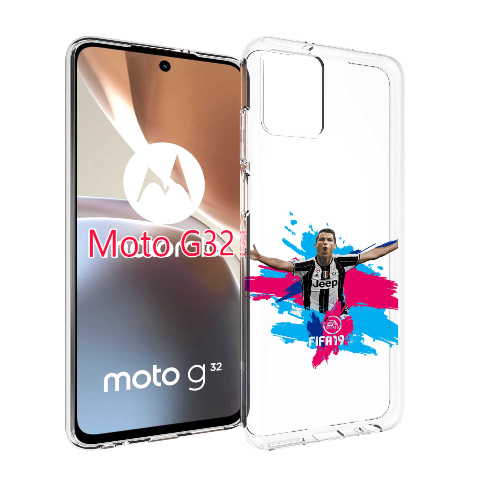 

Чехол MyPads Fifa-2019-2020-2021-2022 мужской для Motorola Moto G32, Прозрачный, Tocco