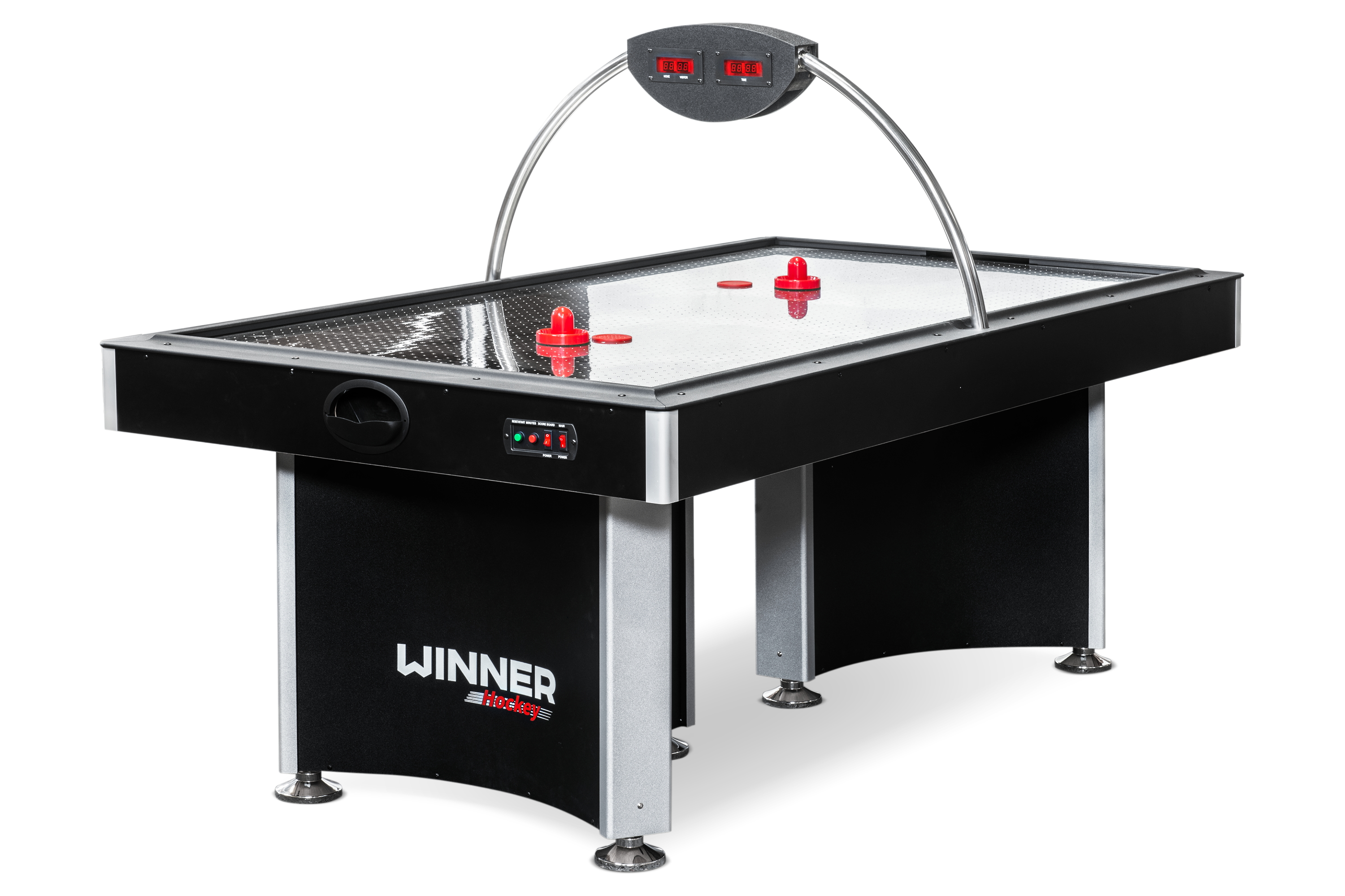 WINNER Игровой стол  аэрохоккей BLACK DIAMOND PRO 7ф