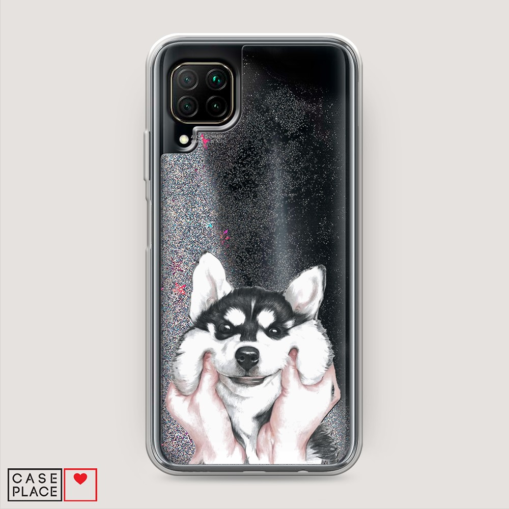 

Чехол Awog на Huawei P40 lite/Nova 6 SE/Nova 7i "Щечки хаски", Разноцветный, 611791-1