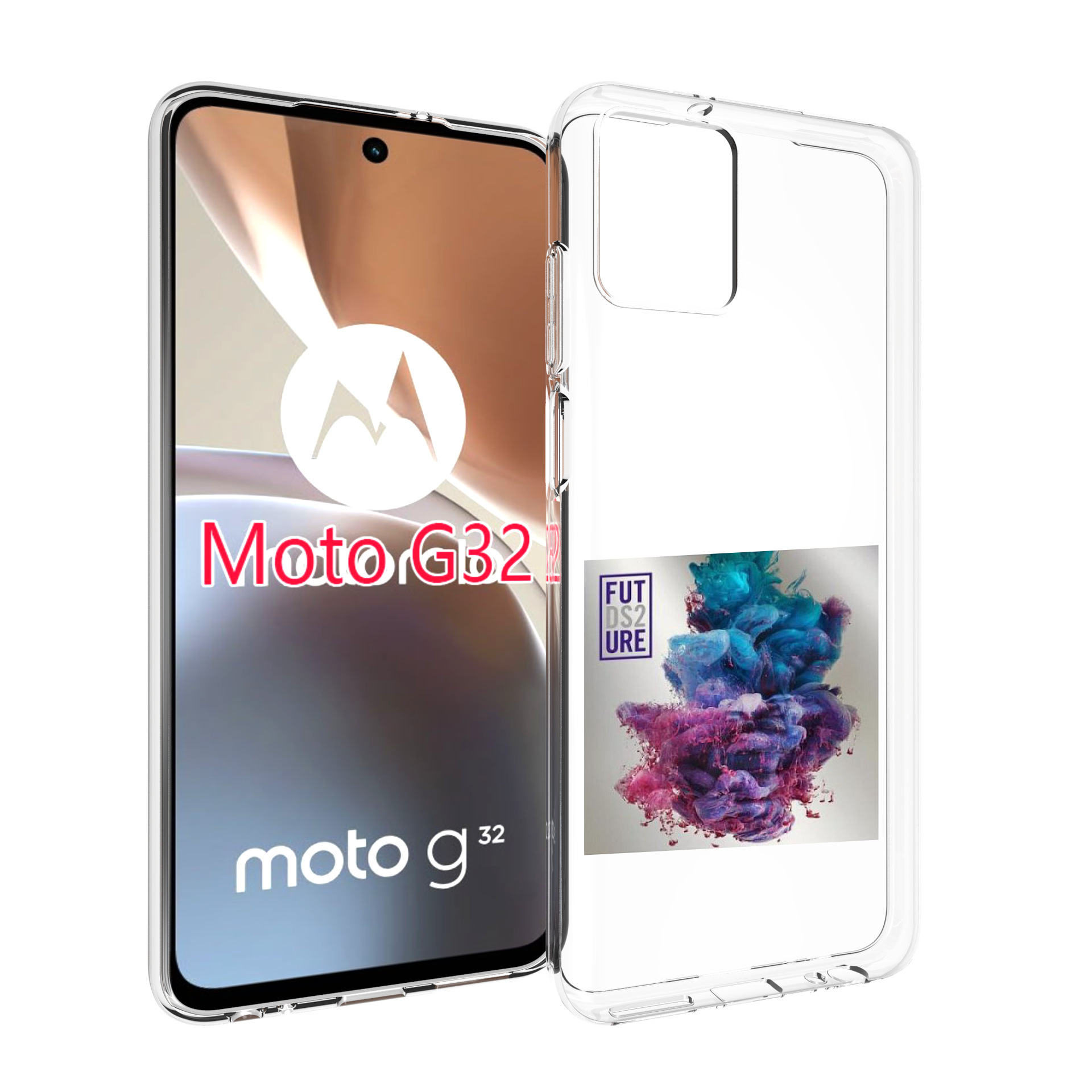 

Чехол MyPads Future - DS2 (Dirty Sprite 2) для Motorola Moto G32, Прозрачный, Tocco