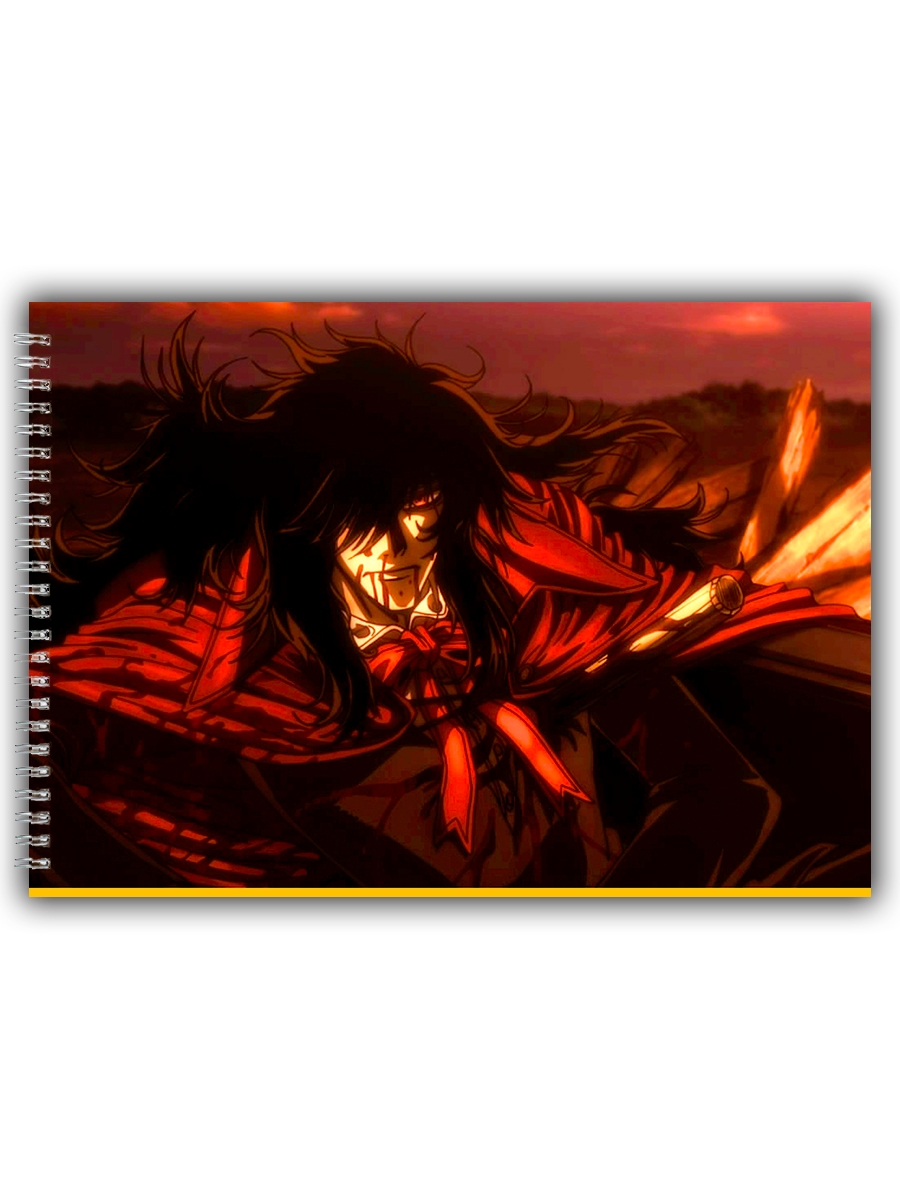 

Альбом для рисования DRABS Алукард аниме Hellsing