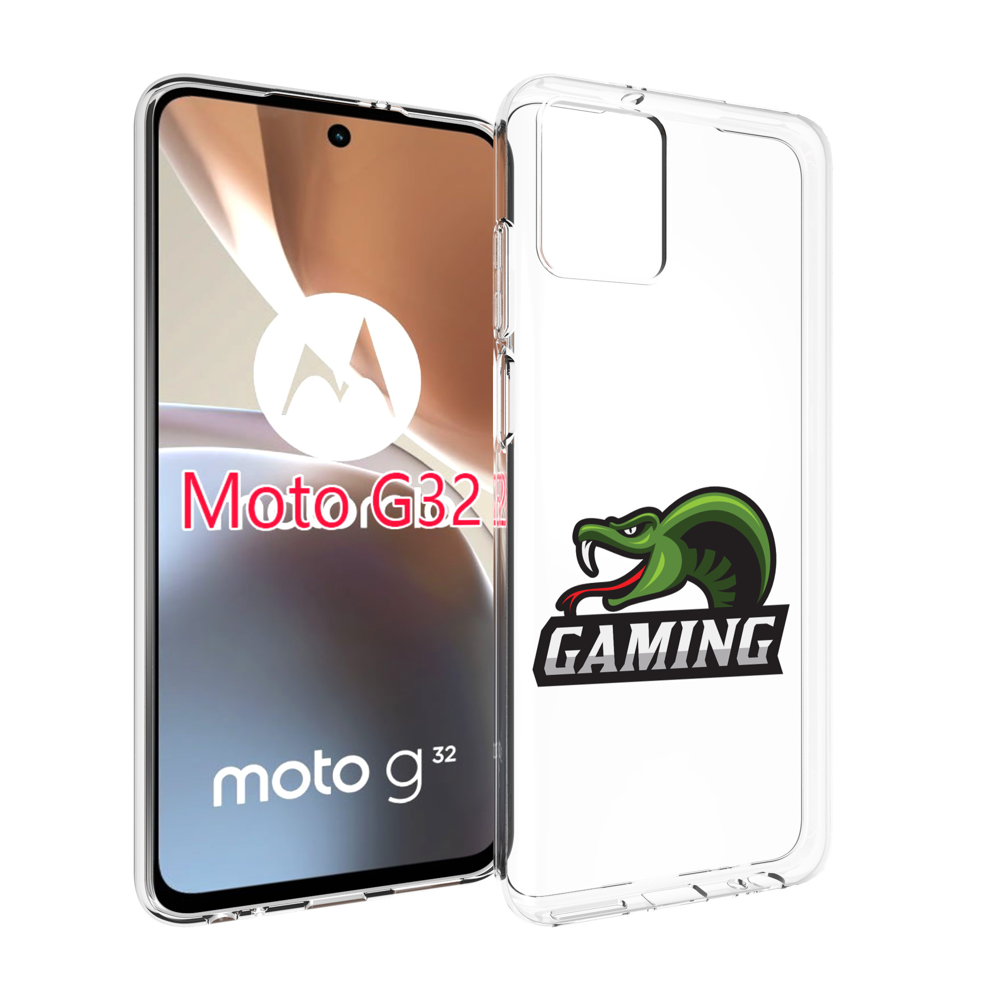 

Чехол MyPads Gaming-3 для Motorola Moto G32, Прозрачный, Tocco