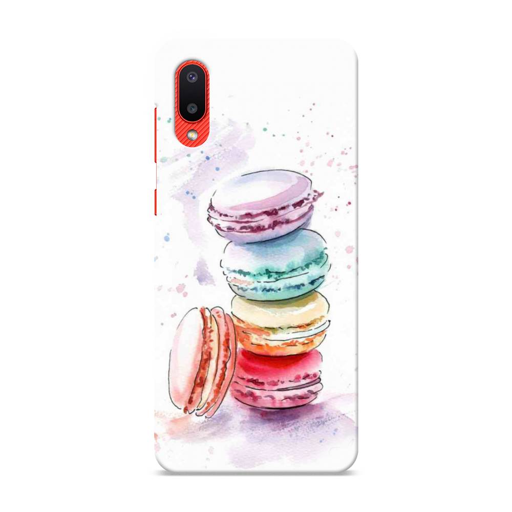 

Пластиковый чехол "Пирамидка макарони 2" на Samsung Galaxy A02, 2102520-7