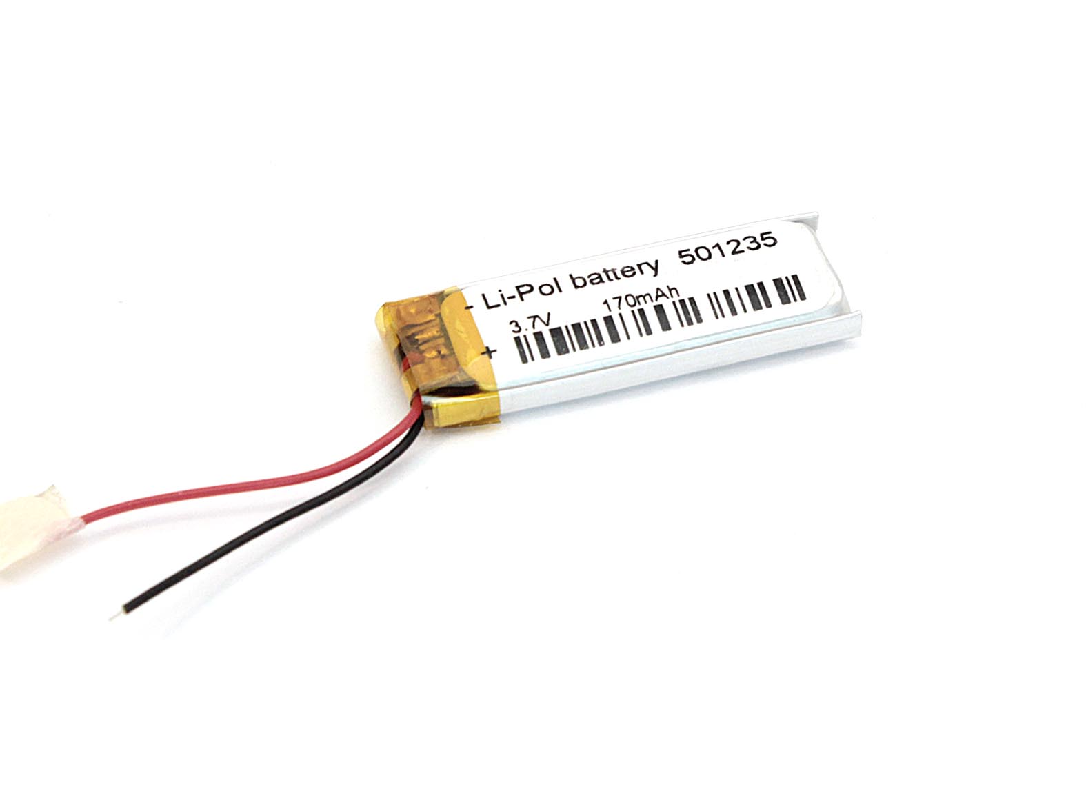 Аккумуляторная батарея OEM Li-Pol 5*12*35мм 2pin 3.7V/170mAh