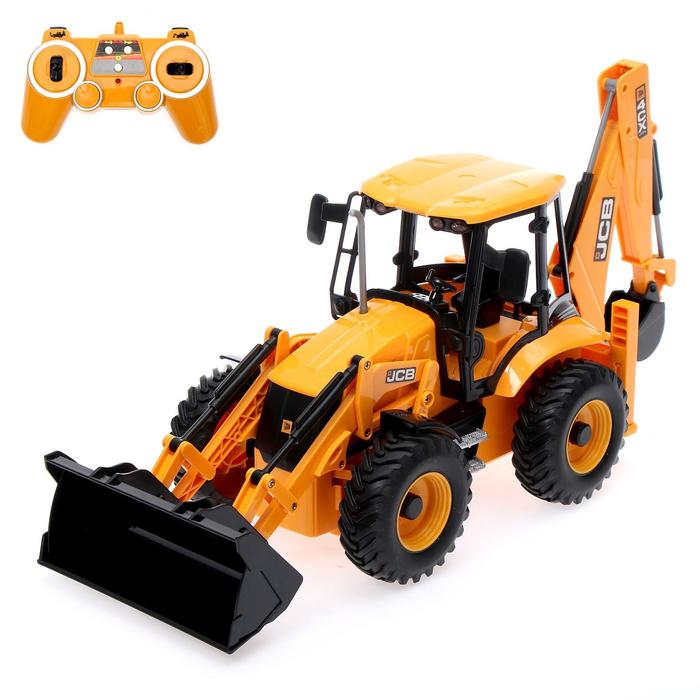 

Экскаватор-погрузчик JCB 4CX, 1:20, работает от аккумулятора