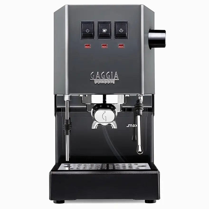 Рожковая кофеварка Gaggia RI9481/16 CLASSIC EVO GREY серая