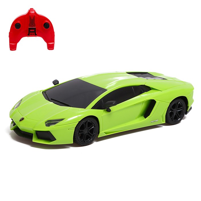 

Машина радиоуправляемая Lamborghini Aventador, 1:24, цвет МИКС