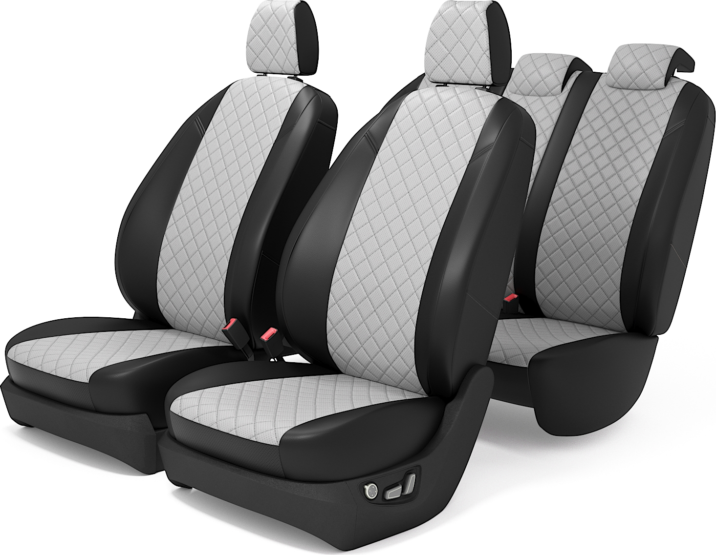 

Чехлы на сиденья для Тойота Рав4 (Toyota RAV4 XA20 2000-2006) / AutoKot / PRav4XA200006rom, Черный;белый, PRav4XA200006