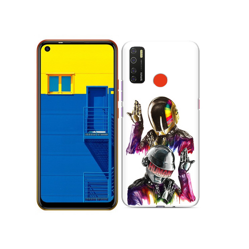 

Чехол MyPads Tocco для Tecno Spark 5 диско космонавты, Tocco