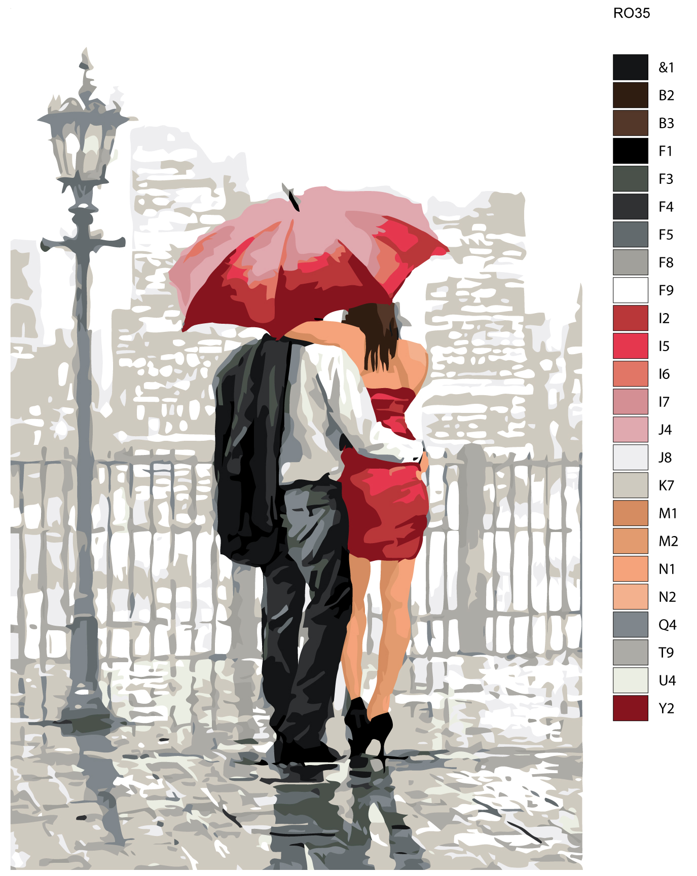 

Картина по номерам, Живопись по номерам, 48 x 72, RO35, RO35