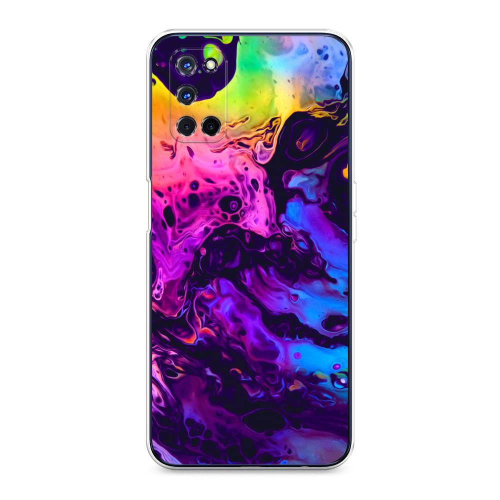 фото Силиконовый чехол "acid fluid" на oppo a72 awog