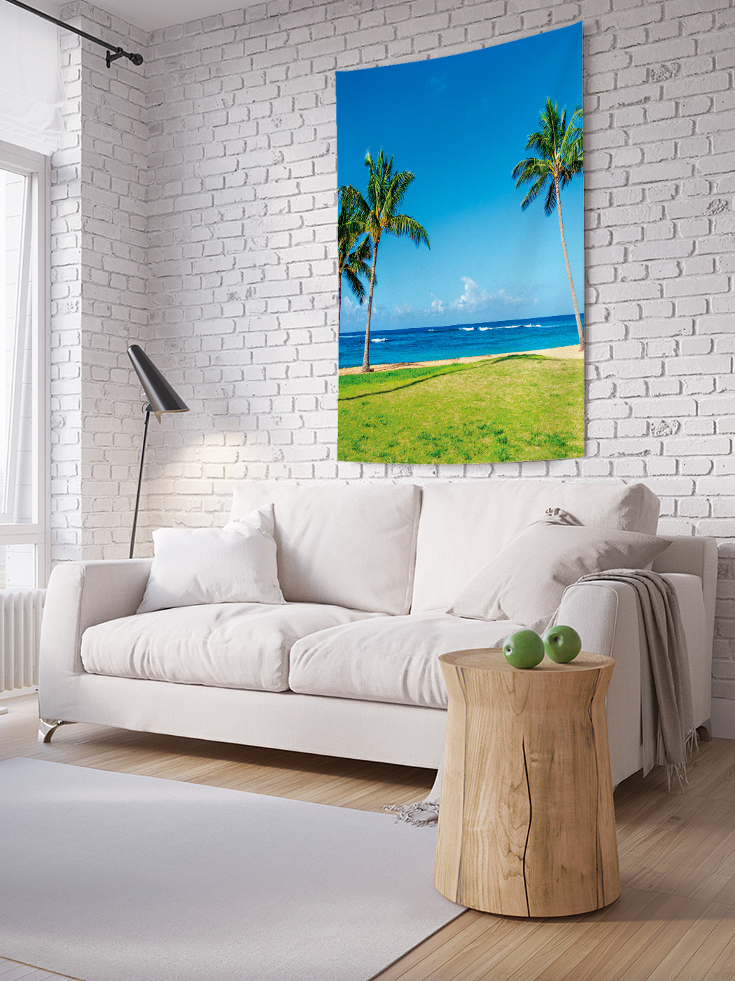 

Вертикальное фотопанно на стену JoyArty Гавайское побережье 100x150 см, Гавайское побережье