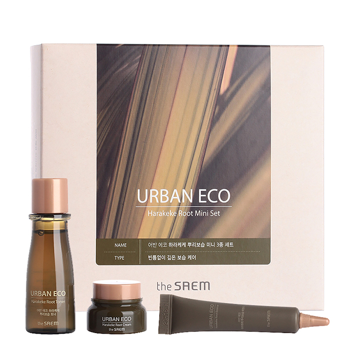 Мини набор с экстрактом новозеландского льна The Saem urban eco harakeke root mini set