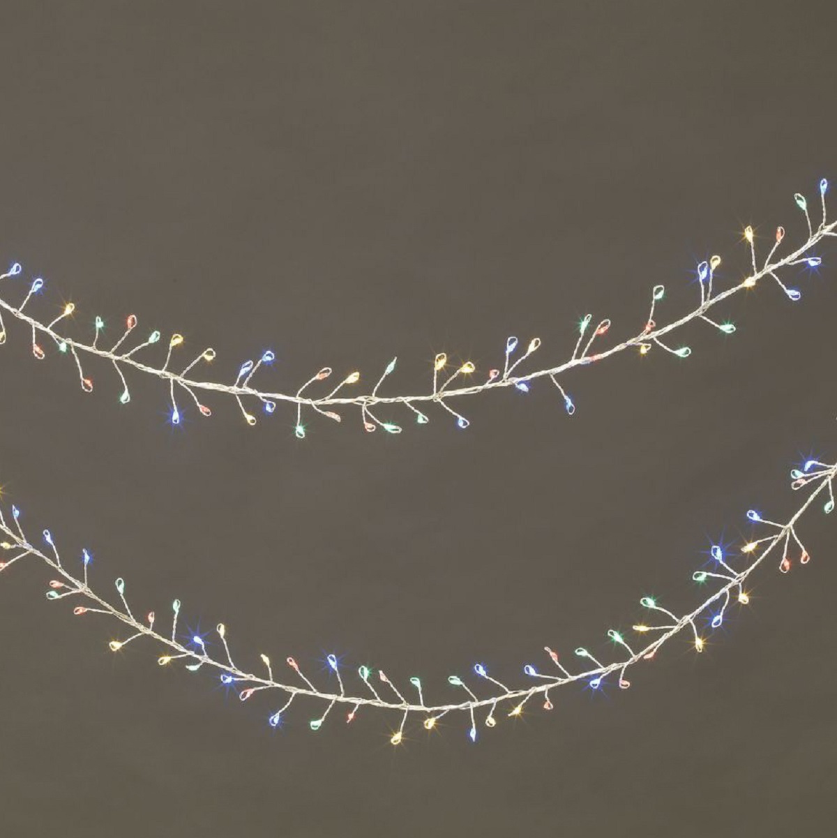 

Гирлянда кластер 240 LED мультиколор 2,4 м