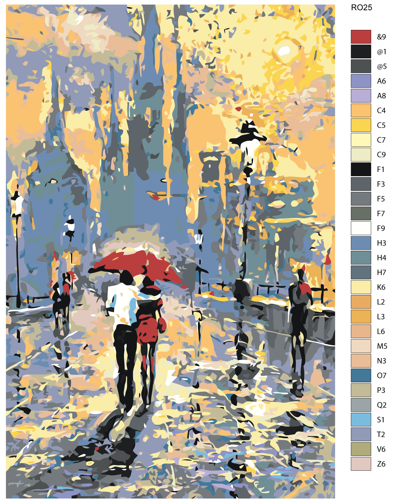 

Картина по номерам, Живопись по номерам, 48 x 72, RO25, RO25