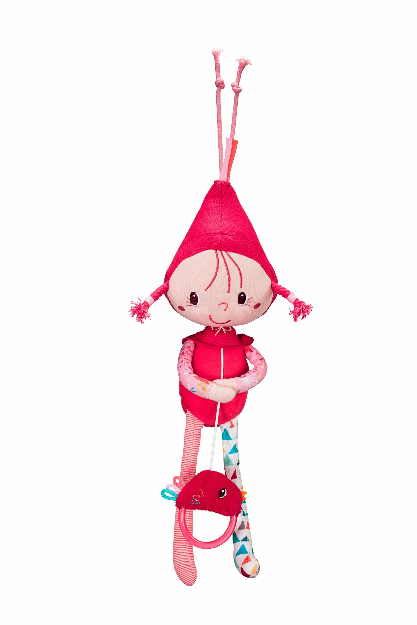 Мягкая игрушка Lilliputiens Красная шапочка, музыкальная игрушка 83053 огонек резиновая игрушка красная шапочка с 421о