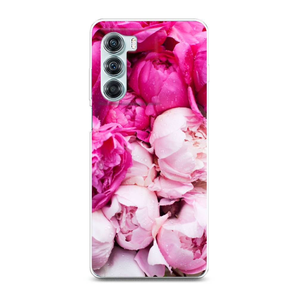 

Чехол Awog на Motorola Moto Edge S30 "Пионы розово-белые", 243050-8