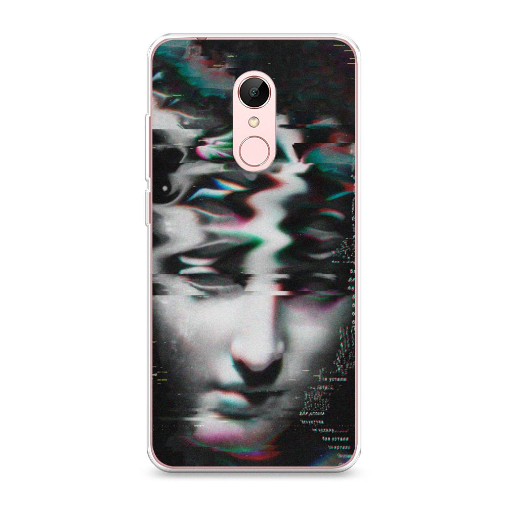 

Чехол Awog на Xiaomi Redmi 5 "Glitch Art", Разноцветный, 33050-9