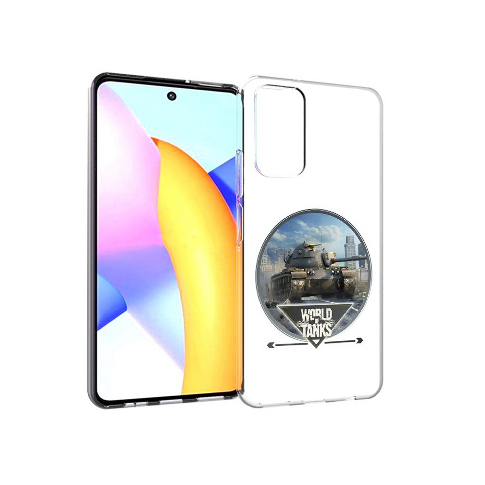 

Чехол MyPads Tocco для Huawei Honor 10 X Lite Мир танков, Прозрачный, Tocco