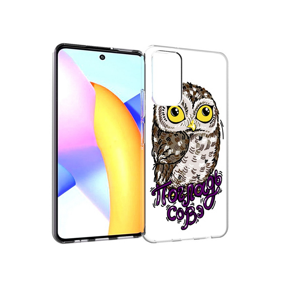 

Чехол MyPads Tocco для Huawei Honor 10 X Lite Погладь Совэ, Прозрачный, Tocco