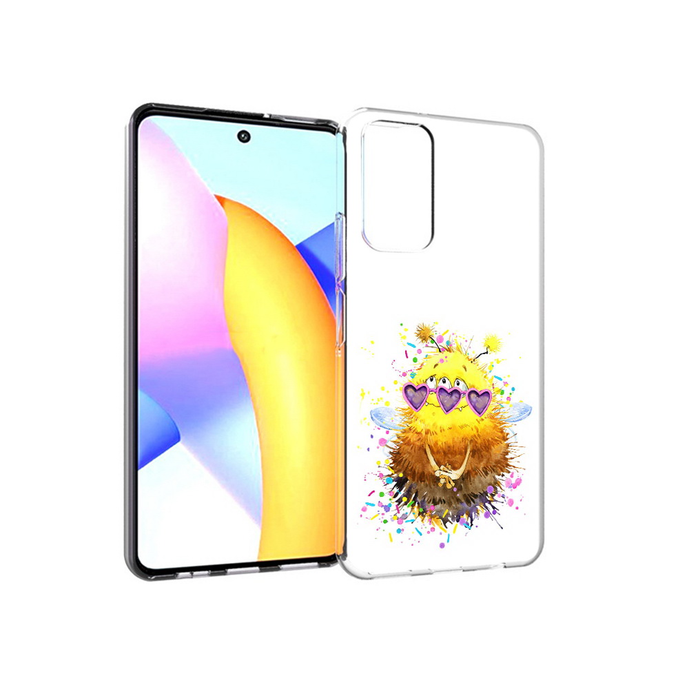 

Чехол MyPads Tocco для Huawei Honor 10 X Lite Пушитый шмель, Прозрачный, Tocco