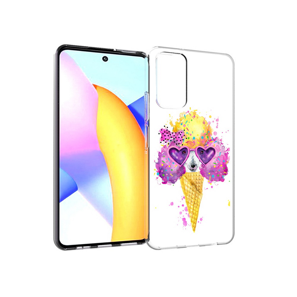 

Чехол MyPads Tocco для Huawei Honor 10 X Lite Рожок, Прозрачный, Tocco