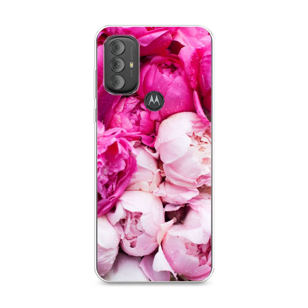 

Чехол Awog на Motorola Moto G Power 2022 "Пионы розово-белые", Разноцветный, 242850-8