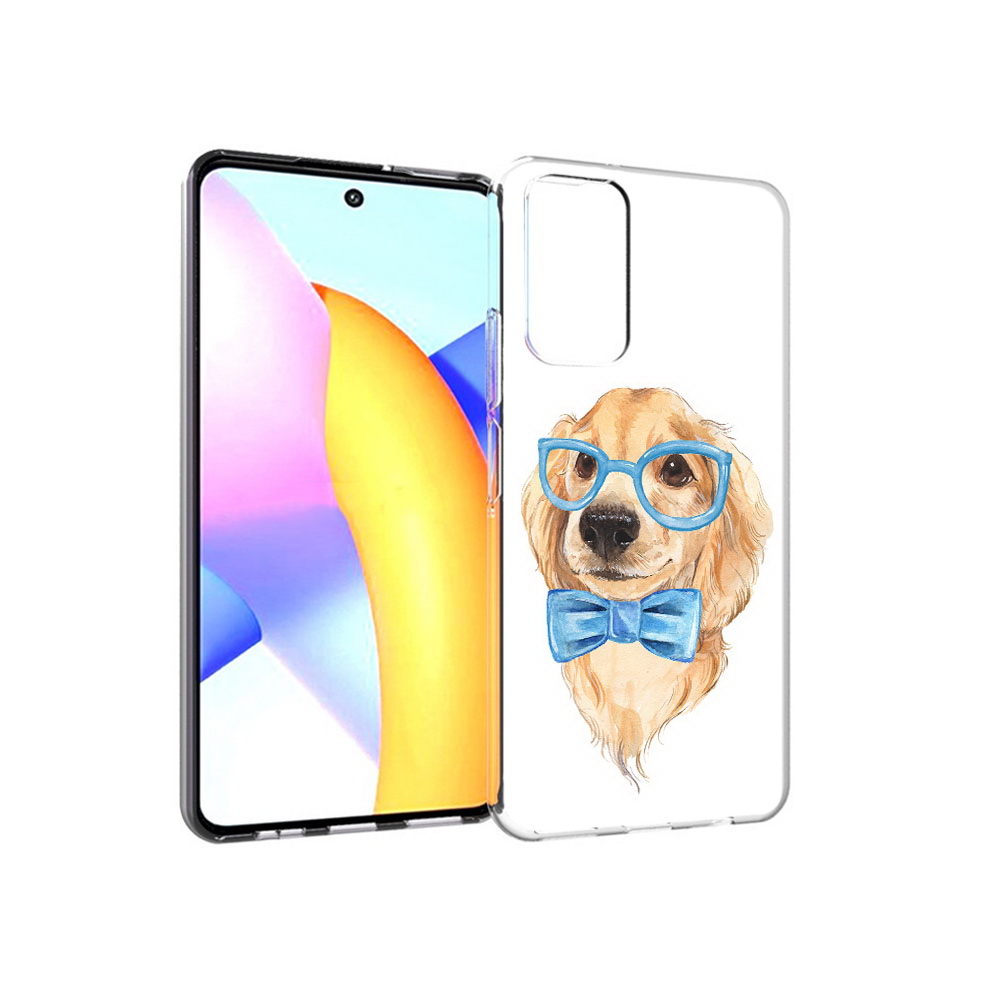 

Чехол MyPads Tocco для Huawei Honor 10 X Lite Собака интеллигент, Прозрачный, Tocco