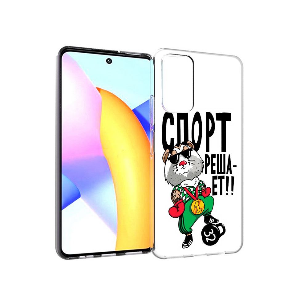 Чехол MyPads Tocco для Huawei Honor 10 X Lite Спорт решает