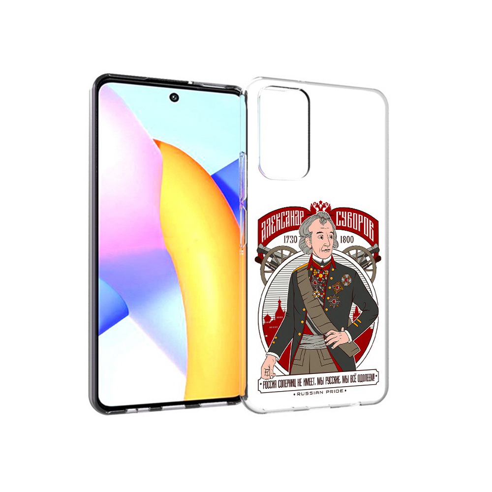 

Чехол MyPads Tocco для Huawei Honor 10 X Lite Суворов, Прозрачный, Tocco