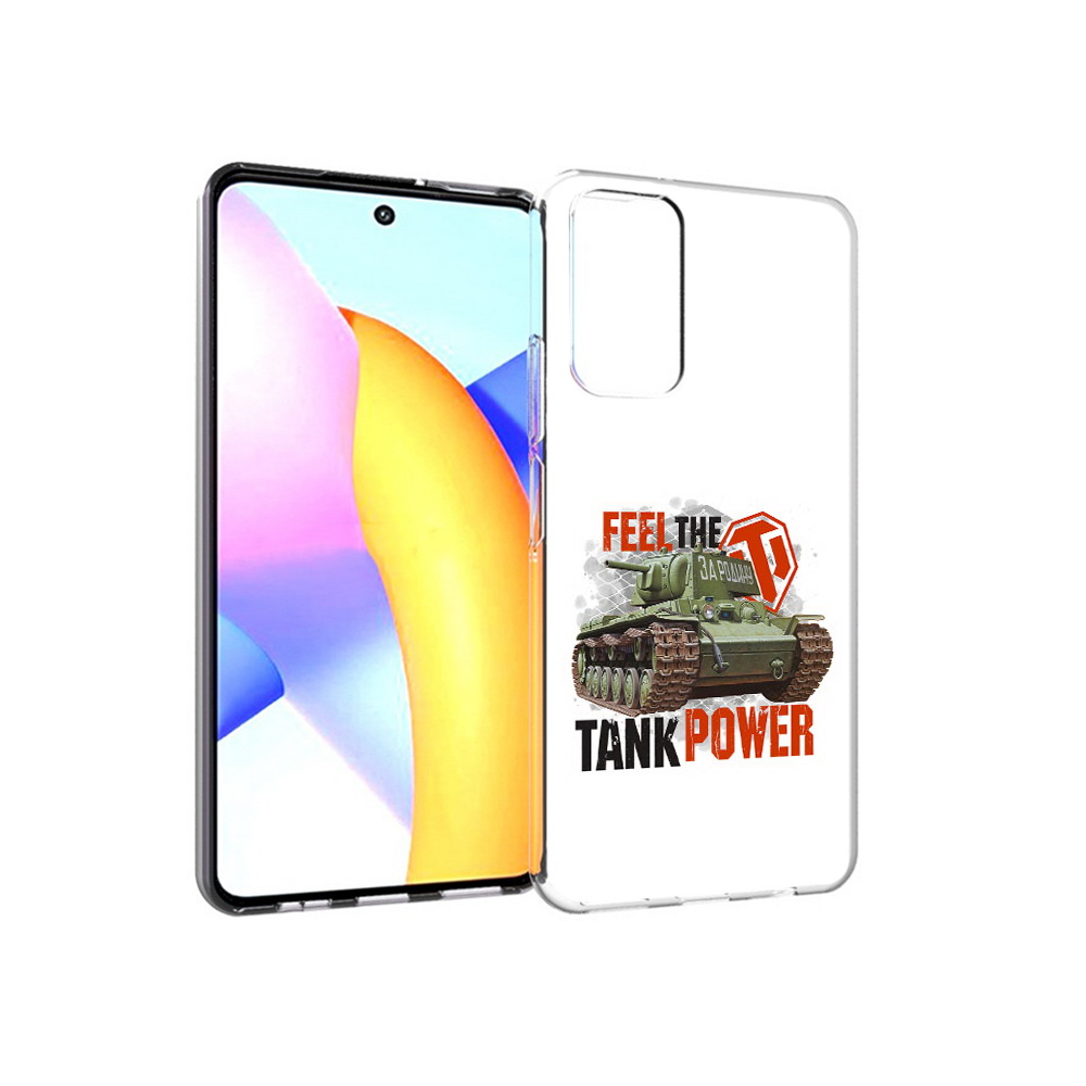 

Чехол MyPads Tocco для Huawei Honor 10 X Lite Танк, Прозрачный, Tocco