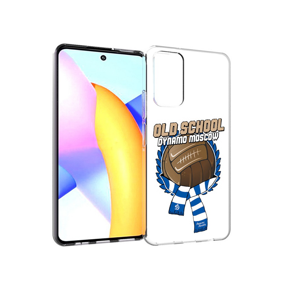 

Чехол MyPads Tocco для Huawei Honor 10 X Lite ФК Динамо олд скул, Прозрачный, Tocco