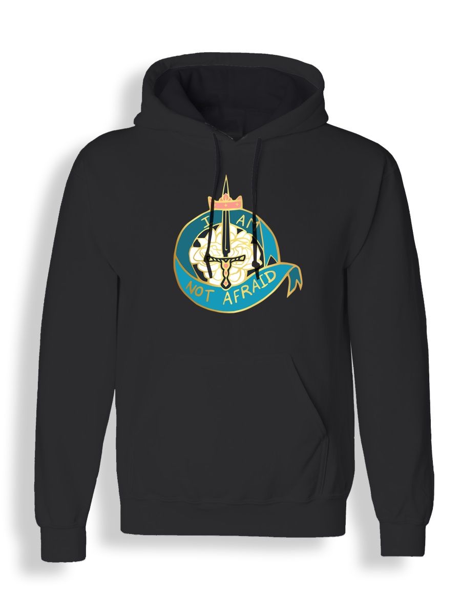 

Худи унисекс СувенирShop Я не боюсь/Not afraid 1 черное 3XL, Черный, "Я не боюсь/Not afraid" 1