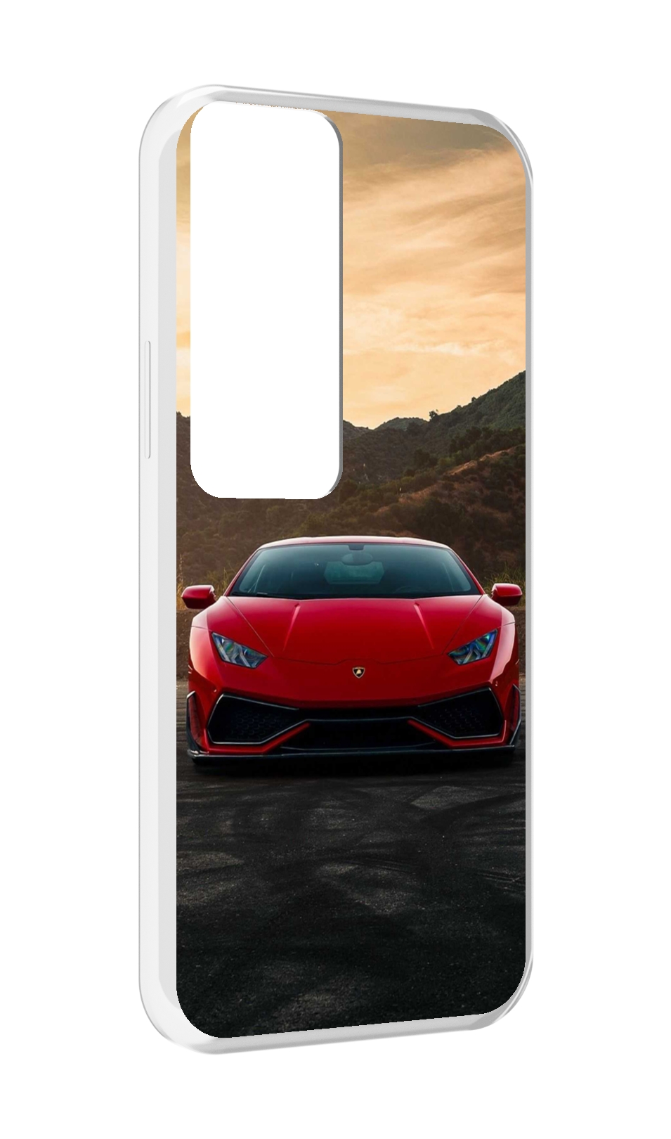 

Чехол MyPads lamborghini ламборгини 1 мужской для Tecno Pova Neo 2, Прозрачный, Tocco
