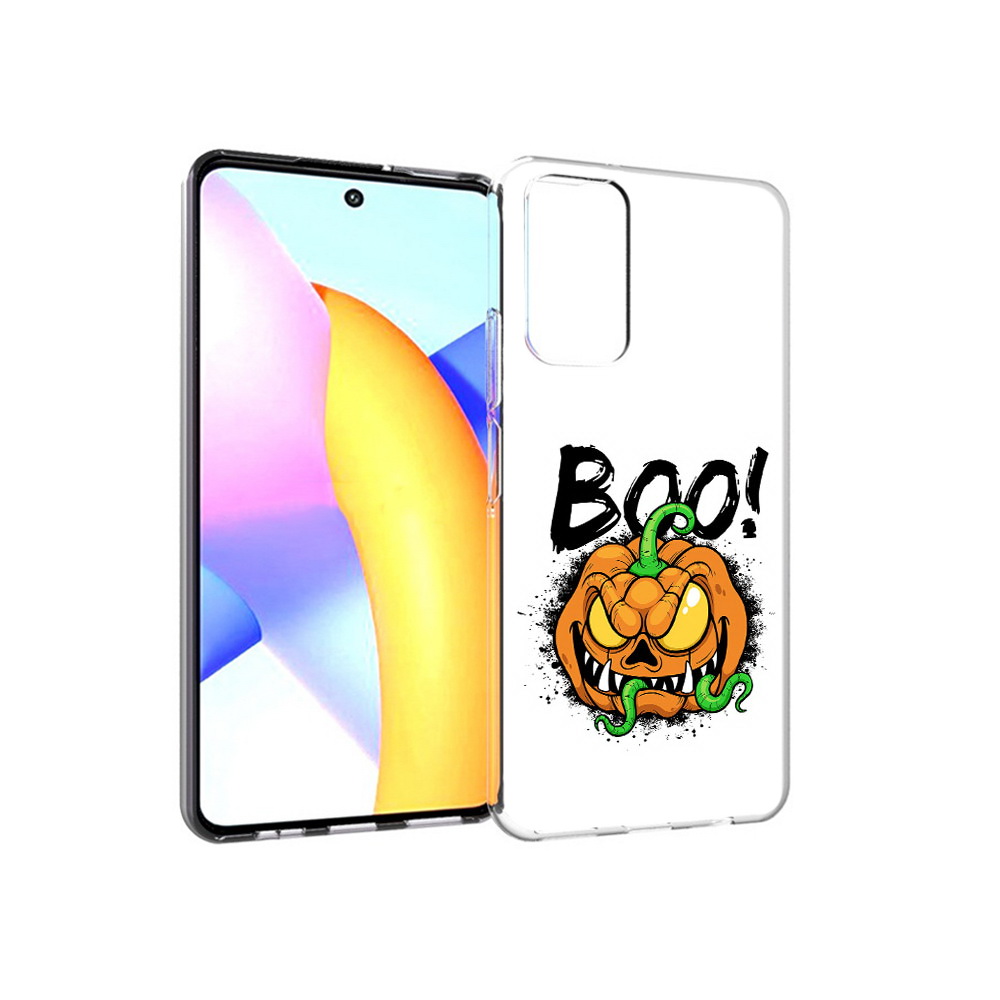 Чехол MyPads Tocco для Huawei Honor 10 X Lite Хэллоуин бу