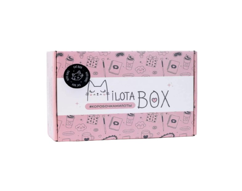 Подарочный набор MilotaBox Cat Box 100030785729 розовый