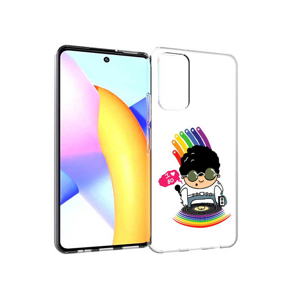 

Чехол MyPads Tocco для Huawei Honor 10 X Lite Я люблю 80-е, Прозрачный, Tocco