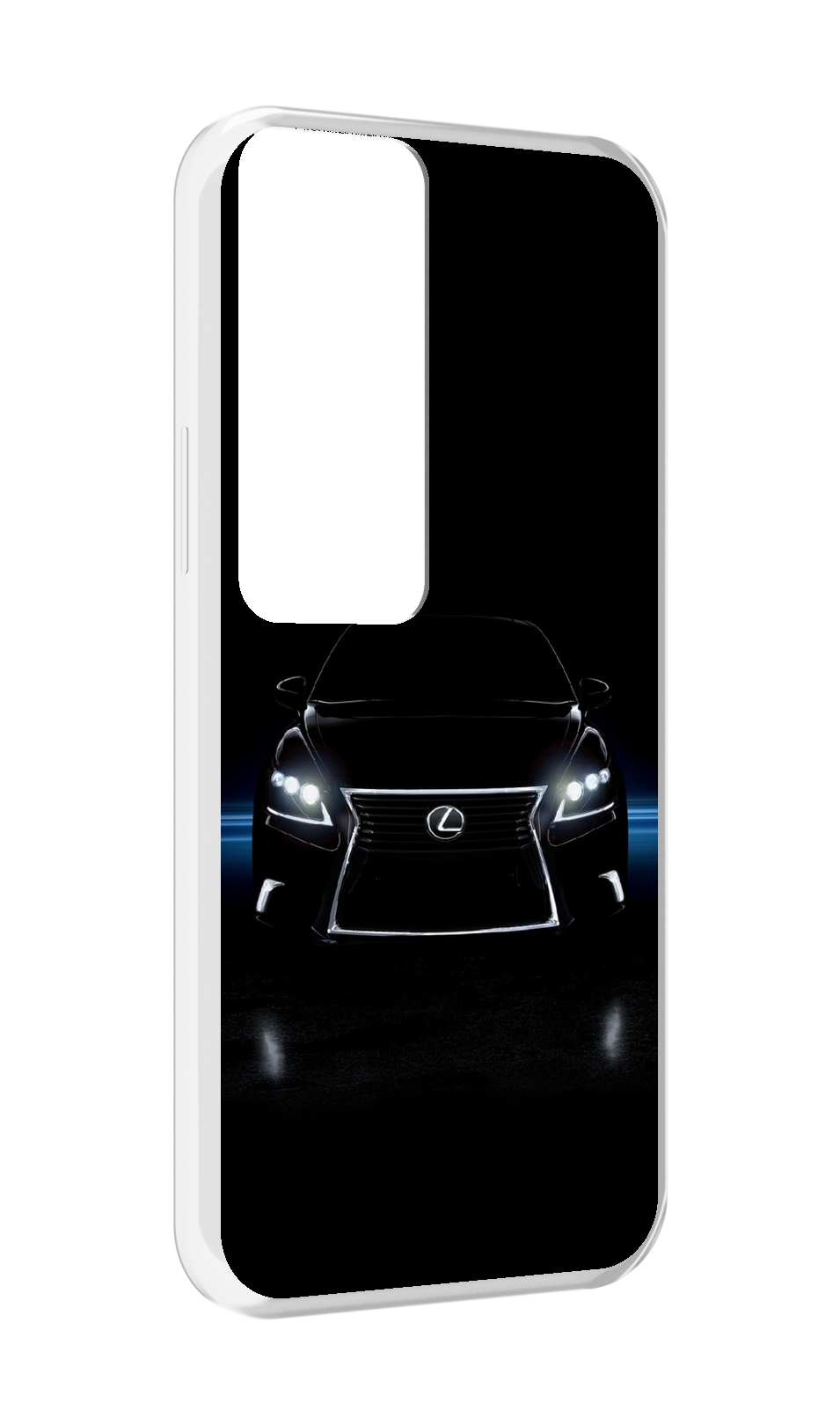 

Чехол MyPads lexus лексус 1 мужской для Tecno Pova Neo 2, Прозрачный, Tocco