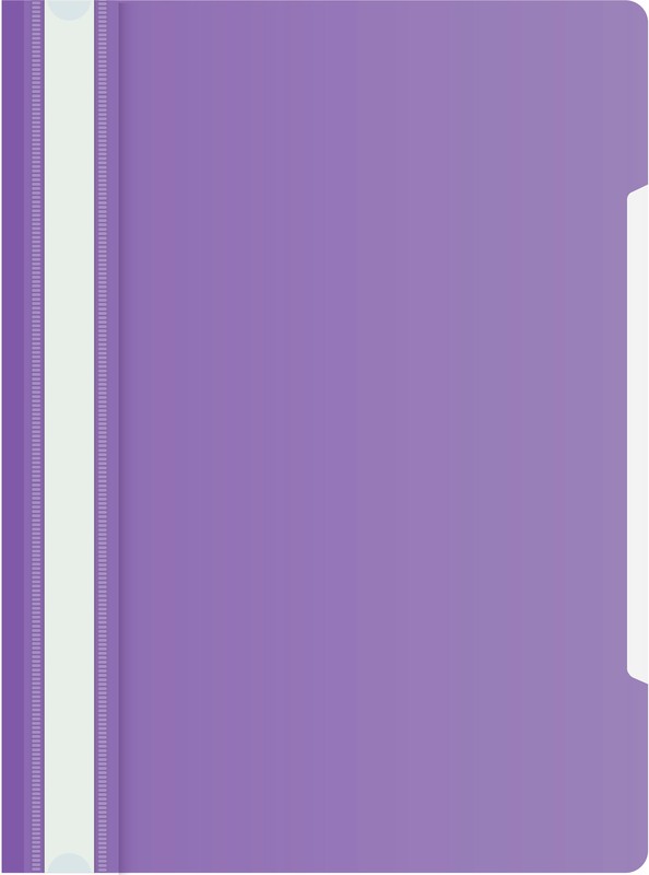 Папка скоросшиватель Бюрократ 816308 А4 набор 20 шт фиолетовый