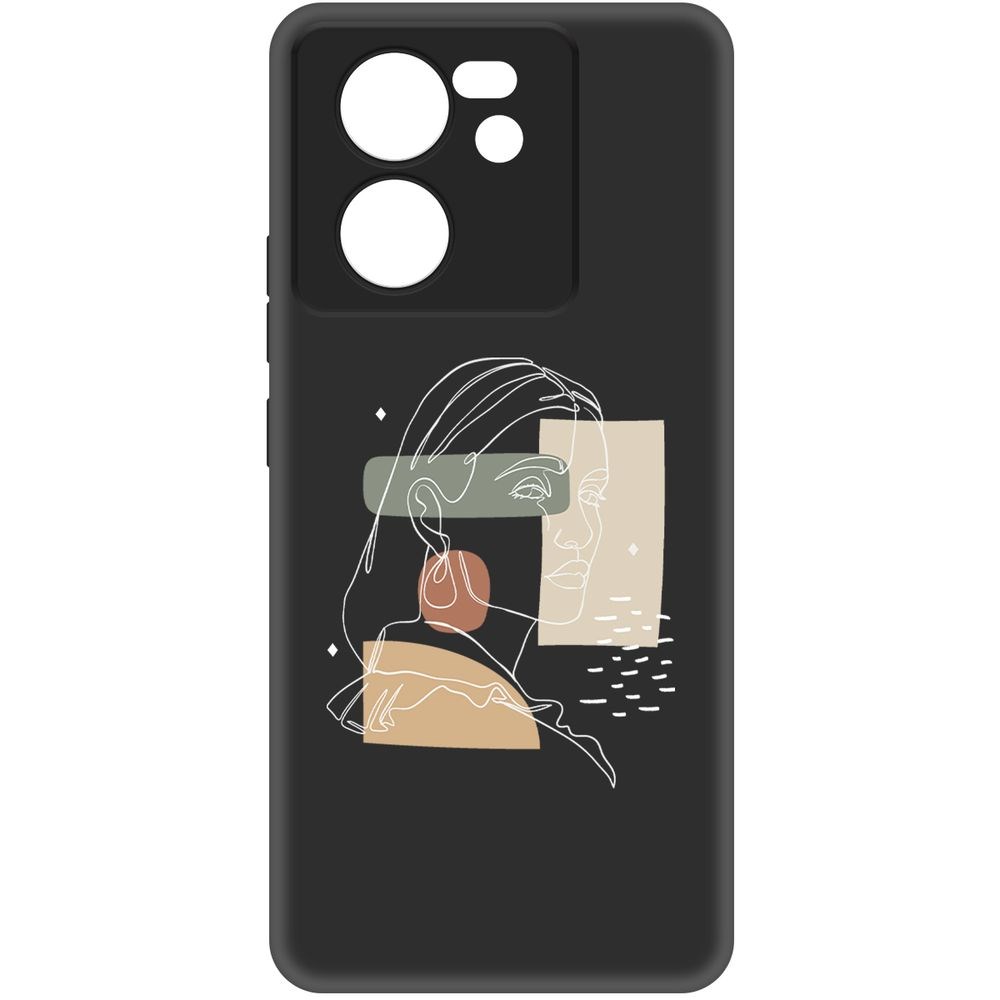 

Чехол-накладка Krutoff Soft Case Уверенность для Xiaomi 13T Pro черный