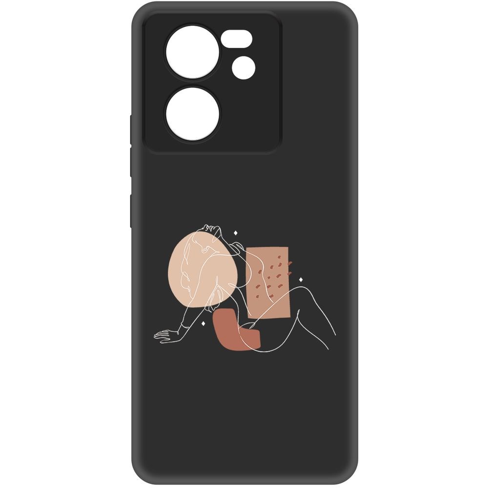 

Чехол-накладка Krutoff Soft Case Чувственность для Xiaomi 13T Pro черный