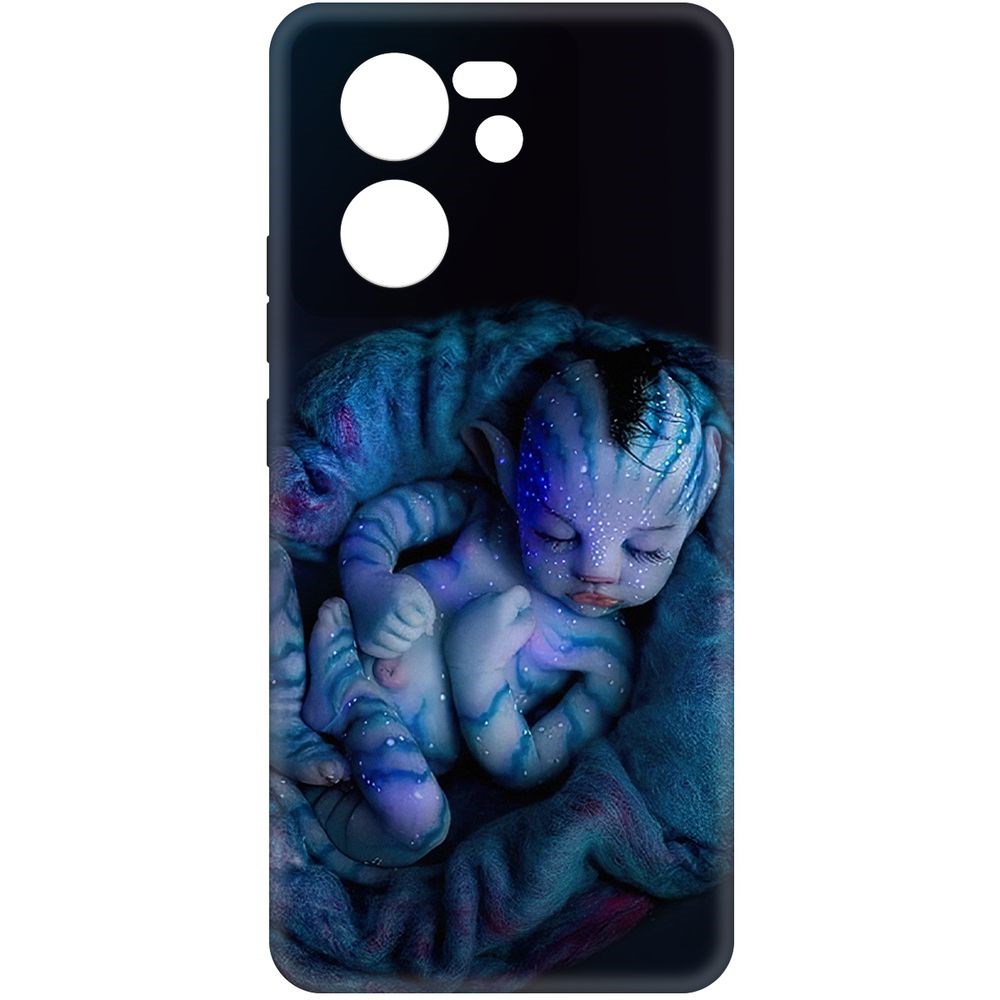 

Чехол-накладка Krutoff Soft Case Аватар - Малышка для Xiaomi 13T Pro черный